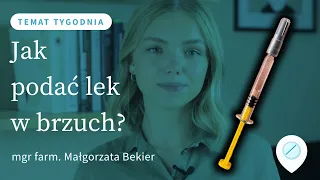 Jak podać zastrzyk przeciwzakrzepowy w brzuch? Heparyna - zastrzyki w brzuch - INSTRUKCJA