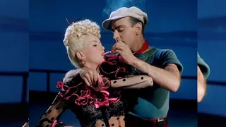 Once Too Often - Betty Grable & Hermes Pan - pin-up girl (1944)