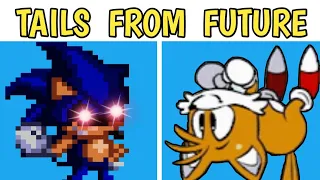 Friday Night Funkin' Ordinary Sonic v/s Tails Spinning - Friends From The Future (FNF Mod/Sonic.exe)