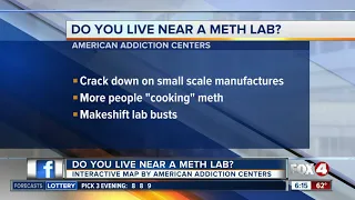 Do you live near a meth lab? This interactive map will show you