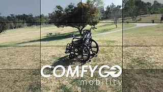 X-1 ComfyGO Lightweight Manual Wheelchair with Quick-Detach Wheels | ComfyGO Mobility