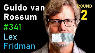 SILENT Guido van Rossum: Python and the Future of Programming | Lex Fridman Podcast #341