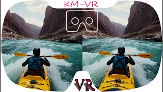 3D vr video Kayak Extreme