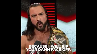 Drew Mcintyre's warning for his Elimination Chamber opponents #WWE #DrewMcintyre #WWEChampion #RAW