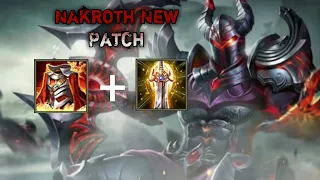 Nakroth build new Patch | Nakroth gameplay | Arena Of Valor