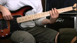 Funk Bass Lesson James Brown Sex Machine (Get On Up)