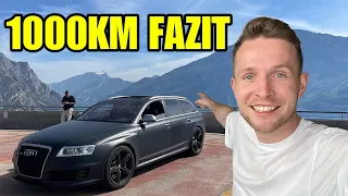 Billigster Audi RS6: der V10 Biturbo macht mich arm! 💸 (Italien Roadtrip mit Hagen)