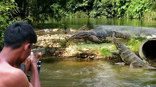 BERBURU BIAWAK BESAR SUNGAI LARANGAN SEBERAT 30.kg‼️POIN 5 EKOR