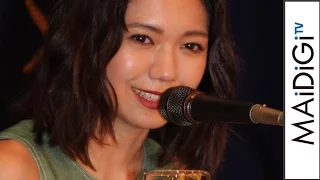 Press conference on movie "Fukigen na Kako" 1.