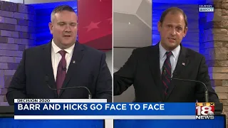 Rep. Andy Barr, Democratic challenger Josh Hicks take part in congressional debate