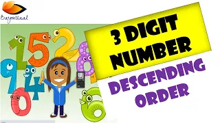 3 Digit  Numbers Descending Order - Activity Based