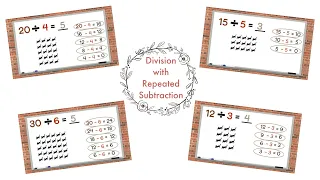 Division with Repeated Subtraction