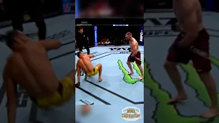 Michel Pereira Losing against a guy HALF HIS SIZE because he gasses from SHOWBOATING