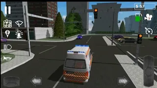 Ambulance Rescue City driving Simulator-Emergency Survival Van Driver-android gameplay