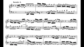 No. 1 - Invention in C Major, BWV 772 - J.S. Bach