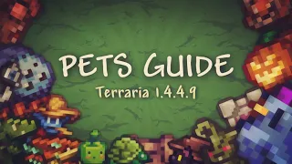 All Pets Guide in Terraria 1.4.4.9