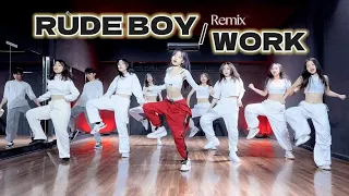 RUDE BOY, WORK - Rihanna Super Bowl (Dance Cover by BoBoDanceStudio)