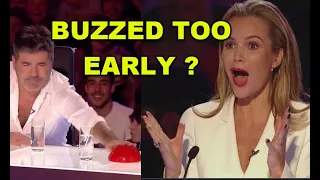 Simon BUZZED TOO EARLY! WATCH UNEXPECTED Happen!