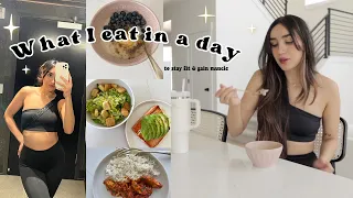 What I Eat In a Day TO STAY FIT & Gain Muscle 💕  MOM, KIDS & TODDLER Meal Ideas 2023