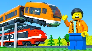 LEGO Train Gym Fail