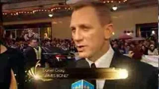 Skyfall red carpet - interview with Daniel Craig