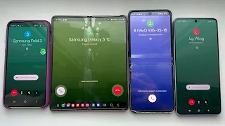 Google Duo vs Google Meet Samsung Galaxy Fold vs Z Flip 3 vs S10E vs Techno Flip Phones