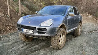 Porsche Cayenne on 35s First Off Road 4x4 Trip and Fail