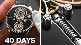 Shocking 1000 Hours Power Reserve! Incredible NEW Tourbillon Mechanical Watch