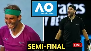 Rafael Nadal vs Matteo Berrettini || Australian Open 2022 Semi-Final