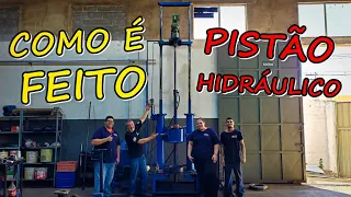 COMO É FEITO UM PISTÃO HIDRÁULICO - Electric/Hydraulic Tubing Bender