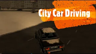 Дрифт на 2106 зимой!!! City Car Driving