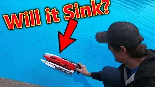 My first RC Boat **Brushless!**