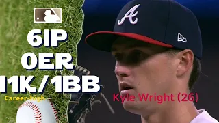 Kyle Wright (26) career-high 11K | April 22, 2022 | MLB highlights