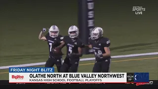 90-yard touchdown run among big plays as Blue Valley Northwest ousts Olathe North, 56-27