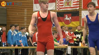 🤼 | Wrestling | German Championships 2019 Cadets (Freestyle) 60kg Round 1 | MAIERHÖFER vs. BUCKMAIER