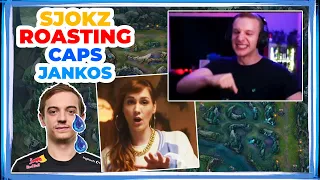 G2 Jankos Reacts to Sjokz ROASTING Him and G2 Caps