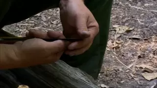 Ray Mears - Knife Sharpening, safety, handling, nettle cordage full video