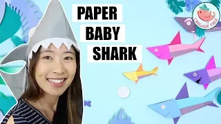 Paper Baby Shark (MUSIC VIDEO) - Voice Over by Jenny W. Chan