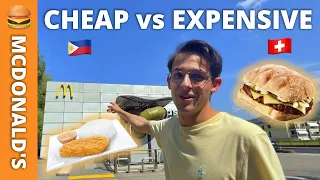 World’s CHEAPEST vs Most EXPENSIVE McDonald’s 🍔