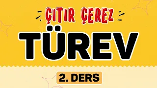 TÜREV 2 | Dört İşlemde Türev #çıtırçerezLTİ (6/18)