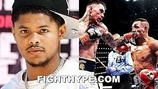 SHAKUR STEVENSON REACTS TO TEOFIMO LOPEZ LOSING TO GEORGE KAMBOSOS