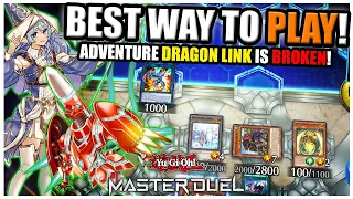 ADVENTURE DRAGON LINK IS TIER 1 AGAIN! | Dragon Link Deck Profile & Tutorial | Yu-Gi-Oh! Master Duel