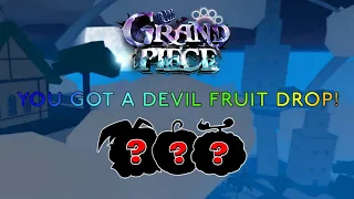 [GPO] You Got A Devil Fruit Drop ! ( Epic Luck )