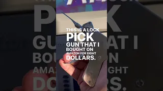Lock picking gun!