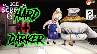 Ice Scream 6 Hard + Darker Mode,Full Gameplay