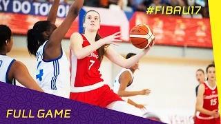 France v Czech Republic - CL 5-8 - Full Game - FIBA U17 Women's World Championship 2016