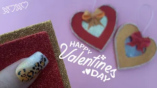 Поделки из фоамирана 🔥ВАЛЕНТИНКИ своими руками Поделки 🔥Easy Handmade Valentine Day Heart Gift Idea
