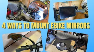 4 Ways to Mount Ebike Mirrors