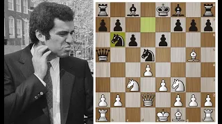 Гарри Каспаров НОКАУТИРУЕТ Карпова черными Кембридж-Спрингским вариантом! 47 партия матча. Шахматы.