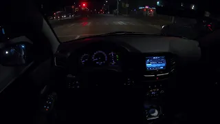 Лада Веста 1.6 МТ 2019 POV NIGHT DRIVE